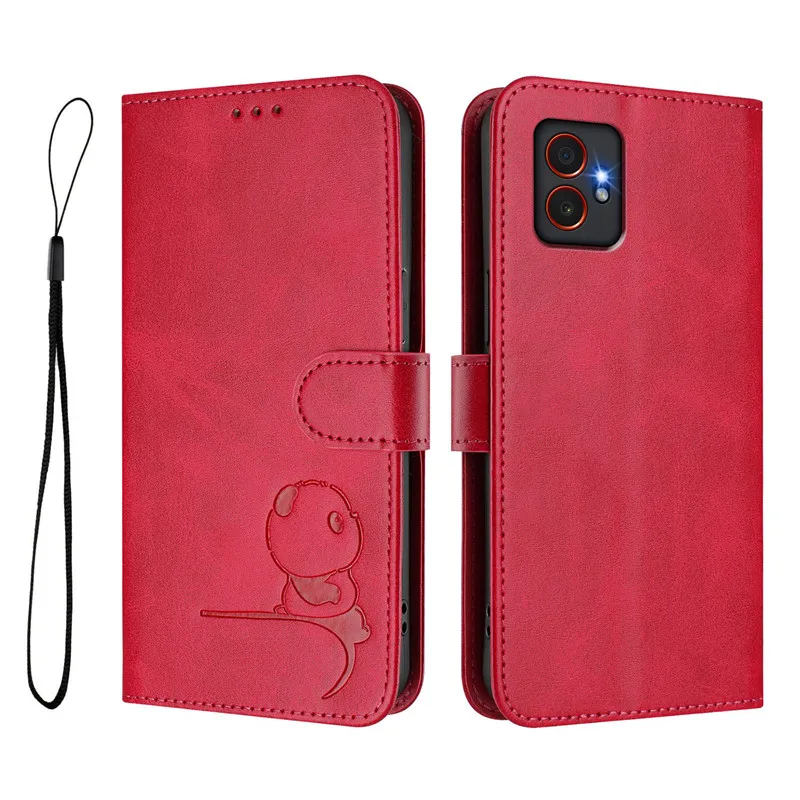 Premium Flip Leather Wallet Case with RFID Protection and Magnetic Stand