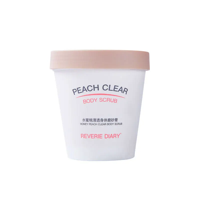200gPeachScrubPeeledChickenSkinBodyScrubExfoliatingMudScrubRelieveDryness