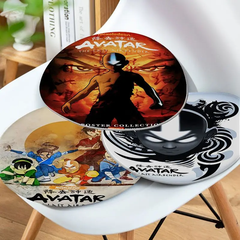 

Avatar The Last Airbender Aang Fight European Seat Cushion Office Dining Stool Pad Sponge Sofa Mat Outdoor Garden Cushions