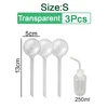 3 PCS S Transparent