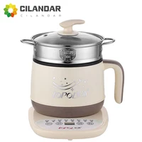 Electric Cooking Pot Dormitory Multi functional Household Electric Stir Fry Steaming Cooking Integrated Pot Dormitory Small Pot 1