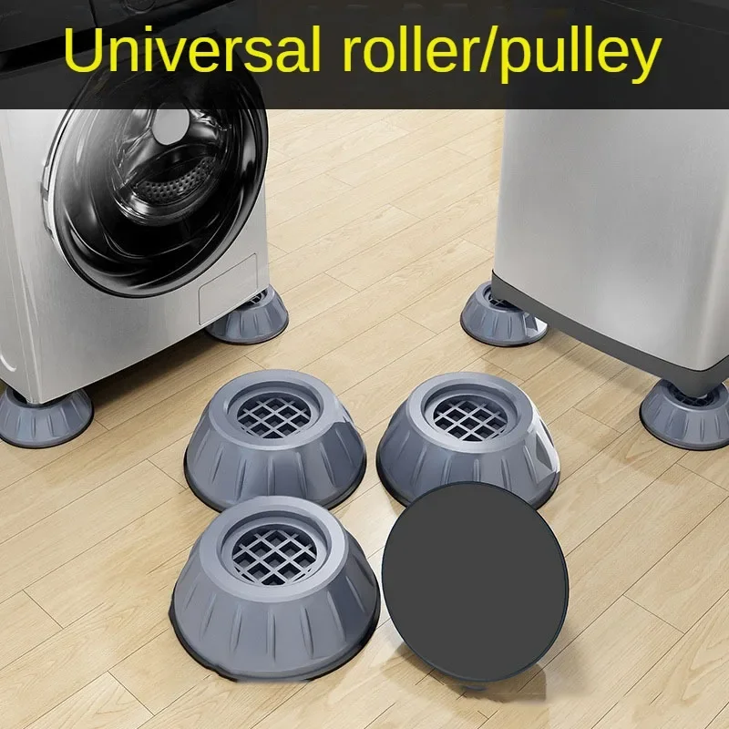 4x Vibrationsdämpfer Für Waschmaschine & Trockner – Weiße Stoßdämpfer, Universell Einsetzbar
