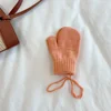 Wool Baby Winter Gloves Candy Color Halter Kids Mittens for Children Girls Boys Accessories Warm Knitted Kids Gloves 1-4Y 6