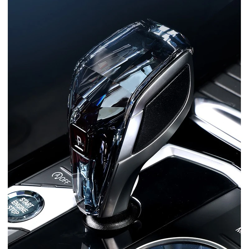 

For BMW X5 G05 X6 G06 X7 G07 Z4 G29 i4 G26 1 2 8 Series G14 G15 G16 G42 F40 Crystal Gear Shift Knob Handles Gearbox Lever Head