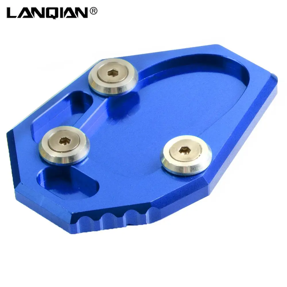 

Motorcycle CNC For YAMAHA YZF MT-07 MT07 FZ07 XJ6 XJ6N FZ6 FZ6R Kickstand Foot Side Stand Extension Pad Support Plate Enlarge