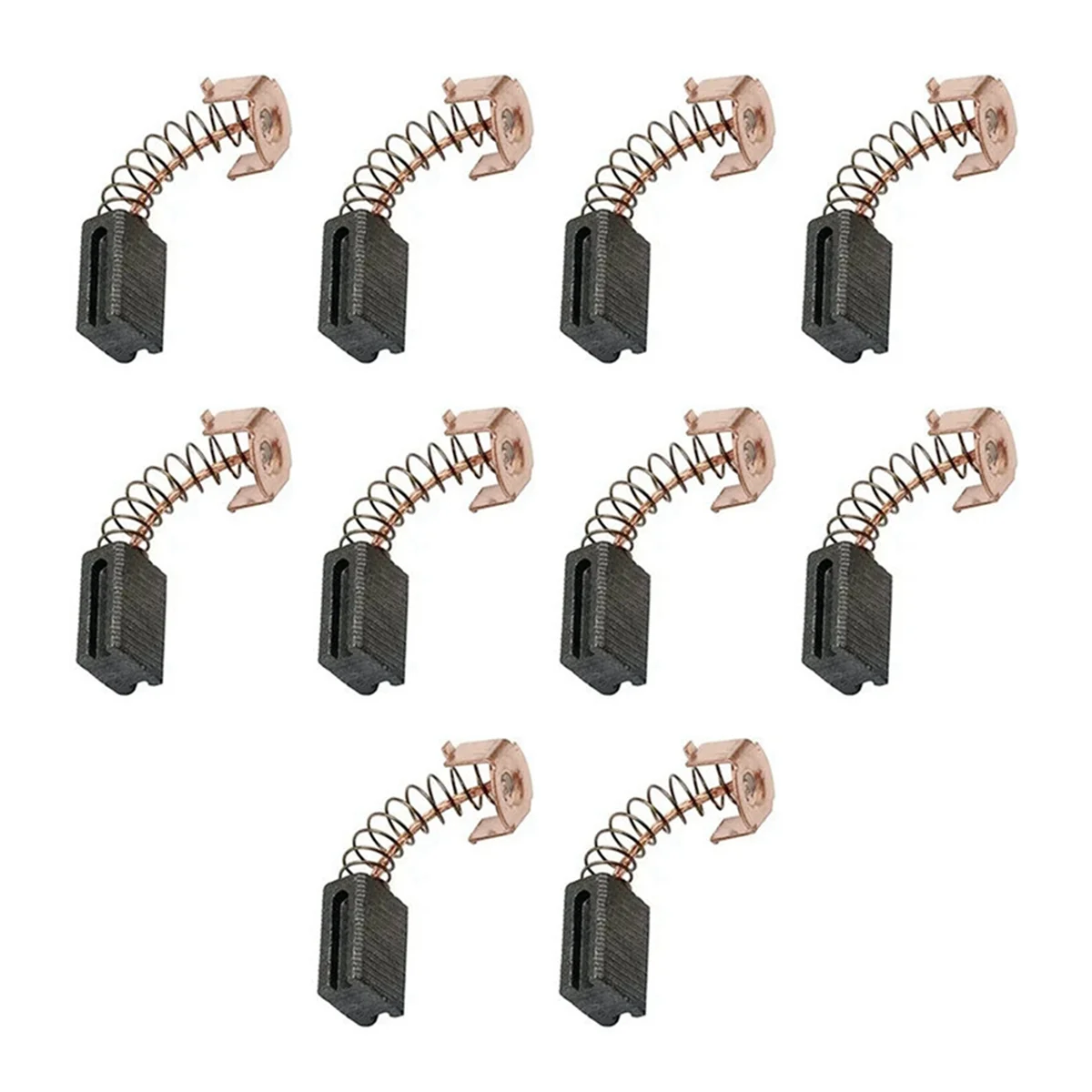 XMLX 10pcs 5x8x12mm Carbon Brushes for Angle Grinder G720 Replacement Carbon Brush Power Tool Accessories