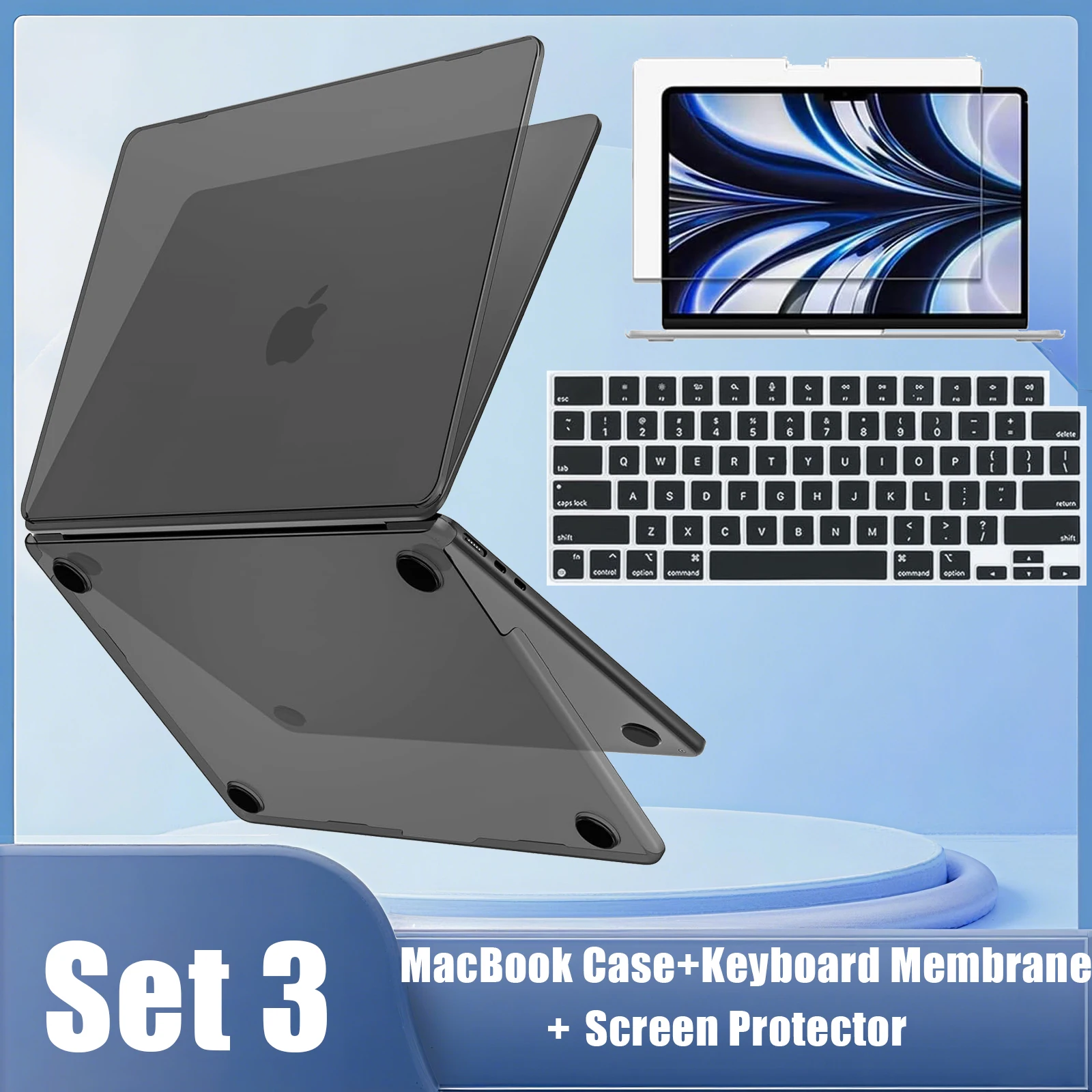 Sleek Matte Laptop Case for Enhanced Protection and Style
