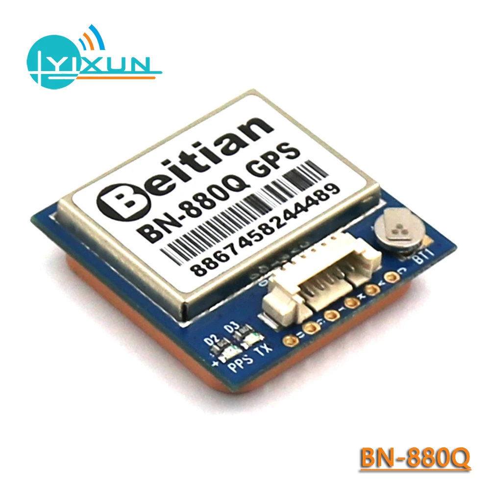 GPS-навигатор GLONASS GNSS двухрежимный с магнитным компасом QMC5883L AMP2.6/PIX4/PIXHAWK |