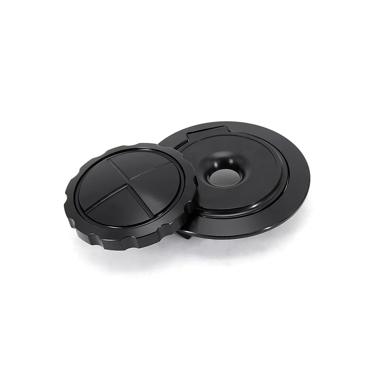 

Motorcycle Fuel Tank Cover Oil Box Cap for BMW R NINE T Racer NINET Pure RNINET Scramble R9T Urban G/S(Black)