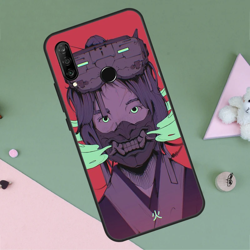 Samurai Oni Mask Phone Case