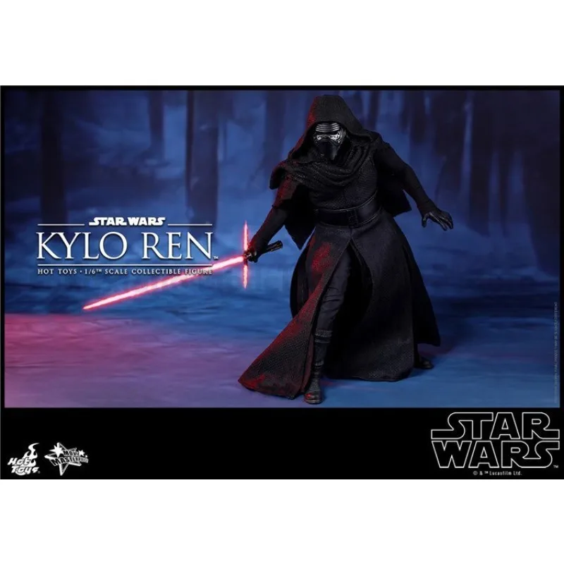 재고 있음 HT HotToys 1/6 MMS320 스타워즈 7 카일로 렌 1.0 가동식 모델 선물 컬렉션
