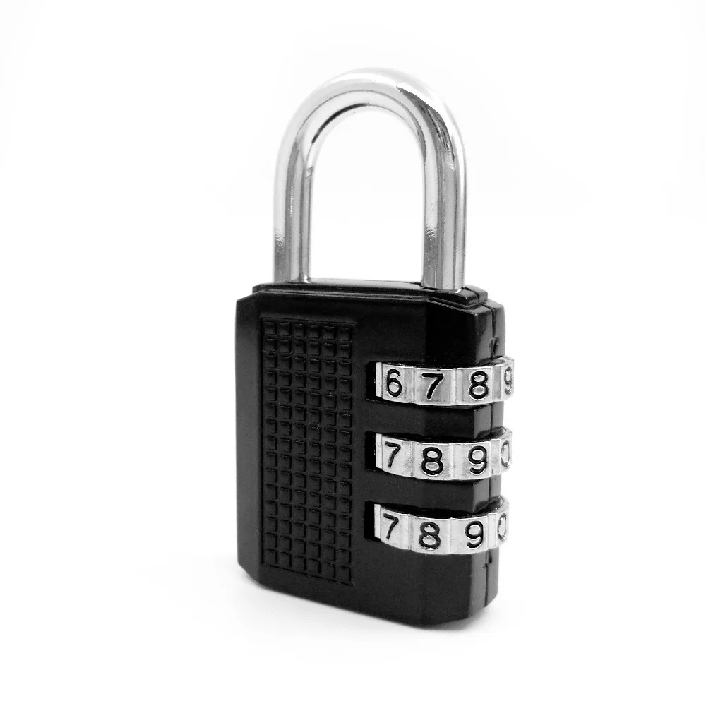 

4 Digit Dial Combination Password Code Number Lock Padlock Safety Travel Security Lock for Luggage Backpack Suitcase Drawer