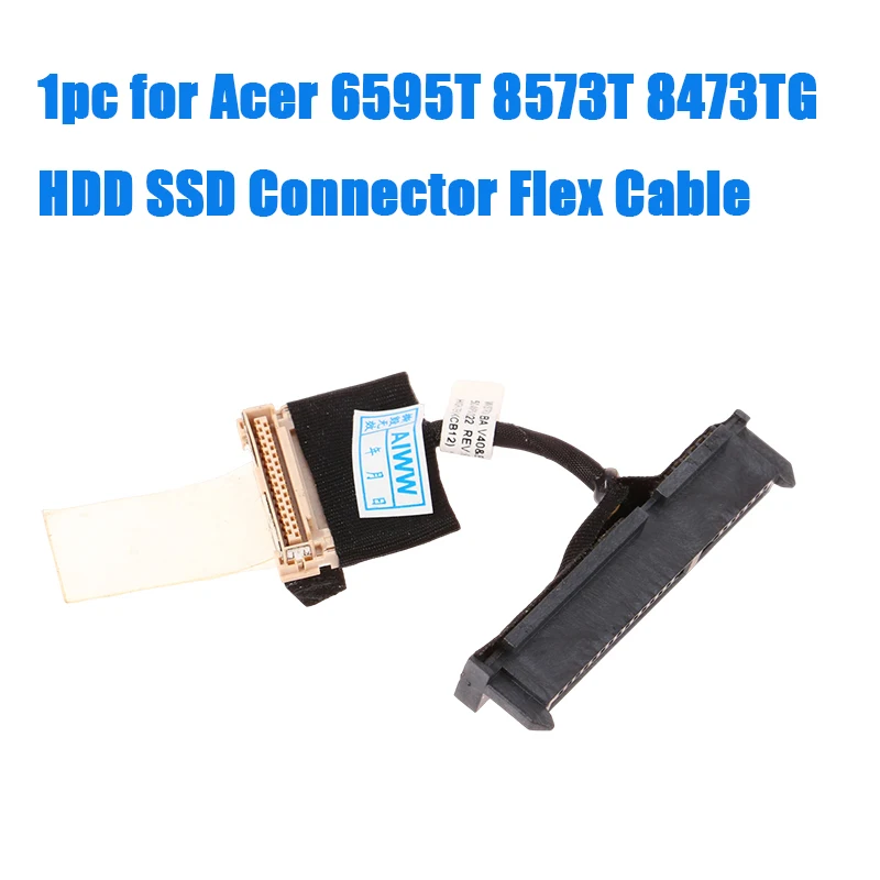 

1Pc HDD Cable For Travel Mate 8573 8573T 8573TG 6595T Laptop SATA Hard Drive HDD SSD Connector Flex Cable Accessories