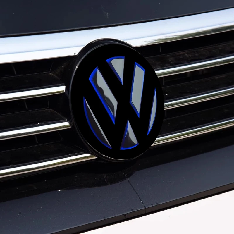 자동차 전면 후면 엠블럼 배지 로고 스티커, 폭스바겐 VW 골프 7 CC 폴로 제타 파사트 투아렉 보라 장식 스타일링 스티커, 1X