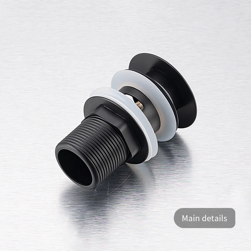 Universal Easy-Clean Pop-Up Sink Drain with Anti-Clog Strainer and Overflow