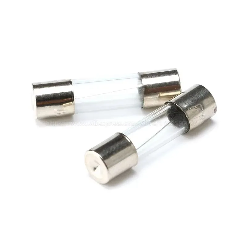20PCS 5*20 6*30 Glass Fuse Fast Fuse 250V 0.1A-30A Quick Blow 5x20mm