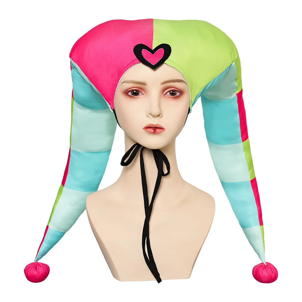 Fizzarolli Cosplay Hat for Adult Men Women Costume Props Cartoon Helluva Cosplay Boss Dress Up Halloween Costume Accessories