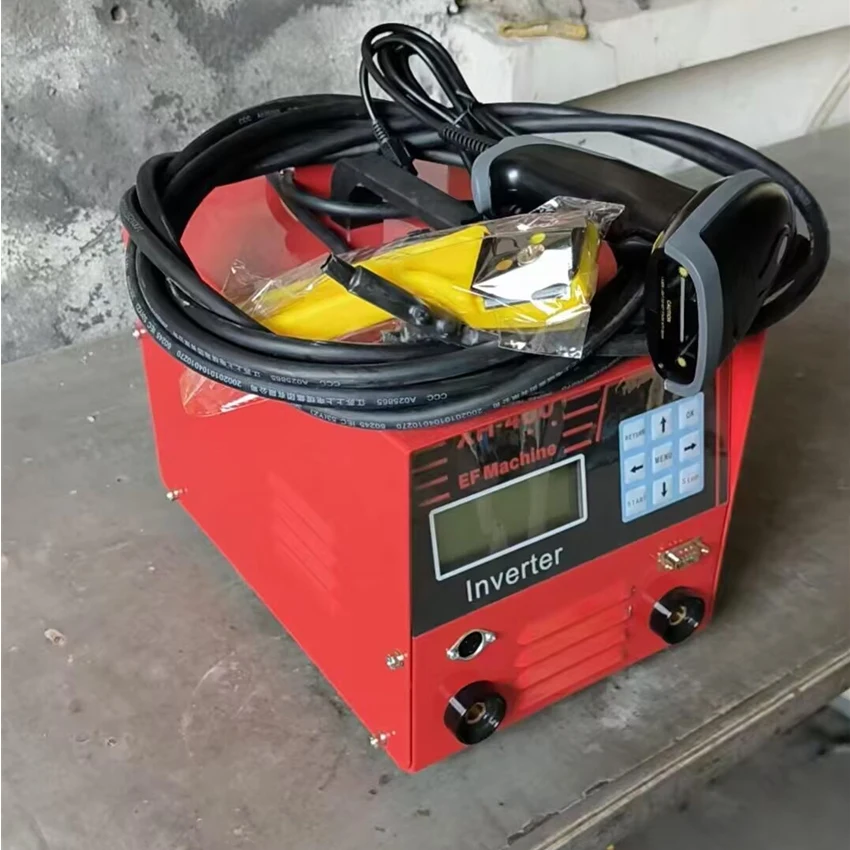 400 Fully Automatic PE Tube Welding Machine Gas Pipeline Butt Welding Machine Hardware Cloth Skeleton Tube Electric Welder