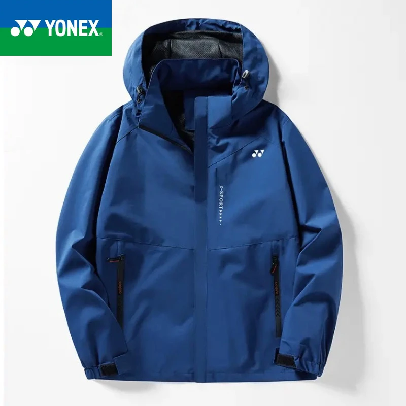 YONEX Jacket Men's and Women's Autumn and Winter Travel Mountaineering Outdoor Waterproof Windproof Jacket