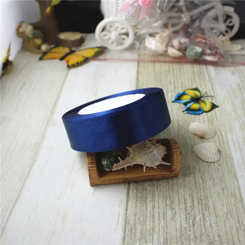 Luxurious Silk Satin Ribbons for Crafts, Gift Wrapping, and Decorative Elegance - 22 Meters