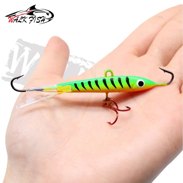 WALK FISH Winter Ice Jig 7.5g 9g 10.5g 18g Artificial Bait Lure Balancer  For Fishing Carp Pike Perch Fishing Lure Fake Lure Lake - AliExpress