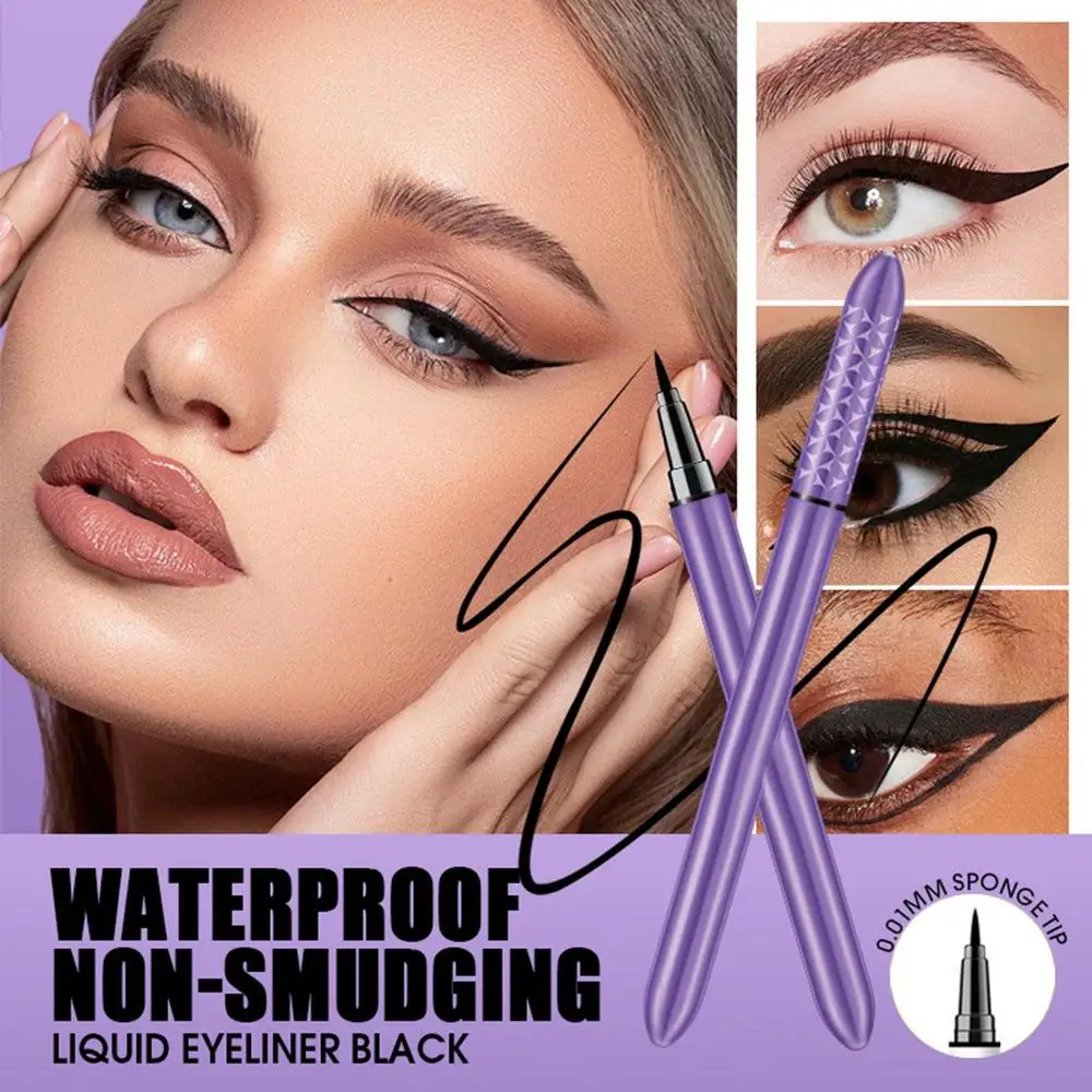 Liquid Eye Liner Smudge-proof Eyeliners Pencil Waterproof Fine Tip Brush Long-Lasting Makeup Pencil High Pigmented Eye Liners