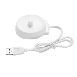 Universal Portable Toothbrush Charger Base for Electric Toothbrushes (USB plug)