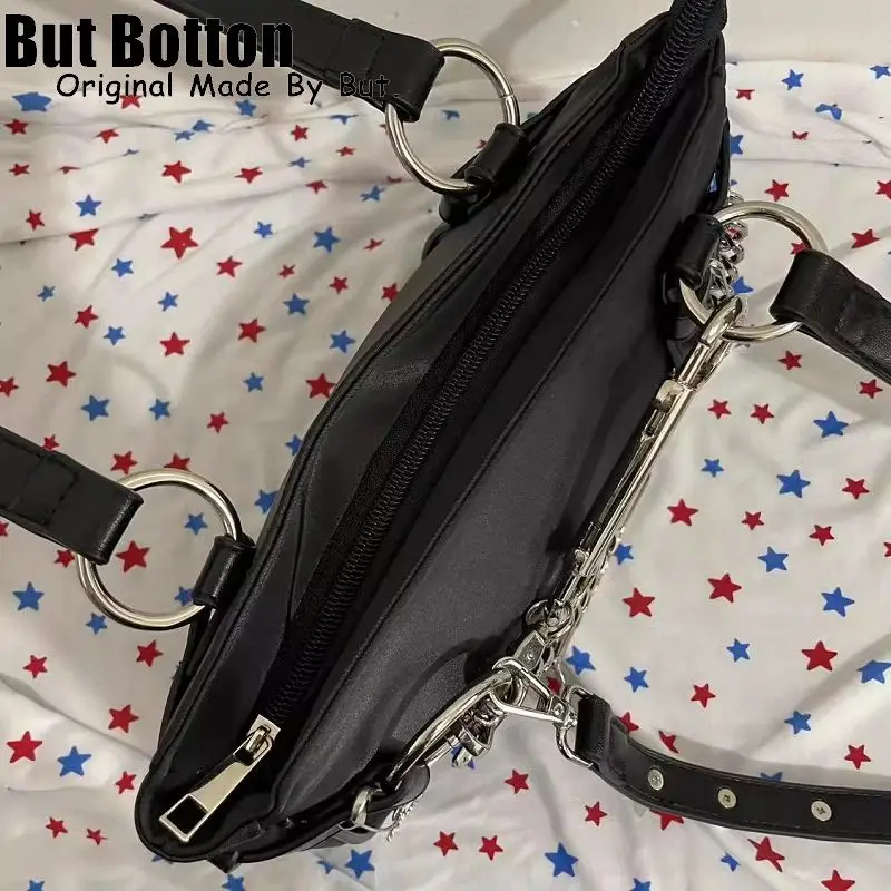 unknown エナメル　studded handbag y2k 平成 unknown エナメル studded handbag y2k 平成 - メルカリ