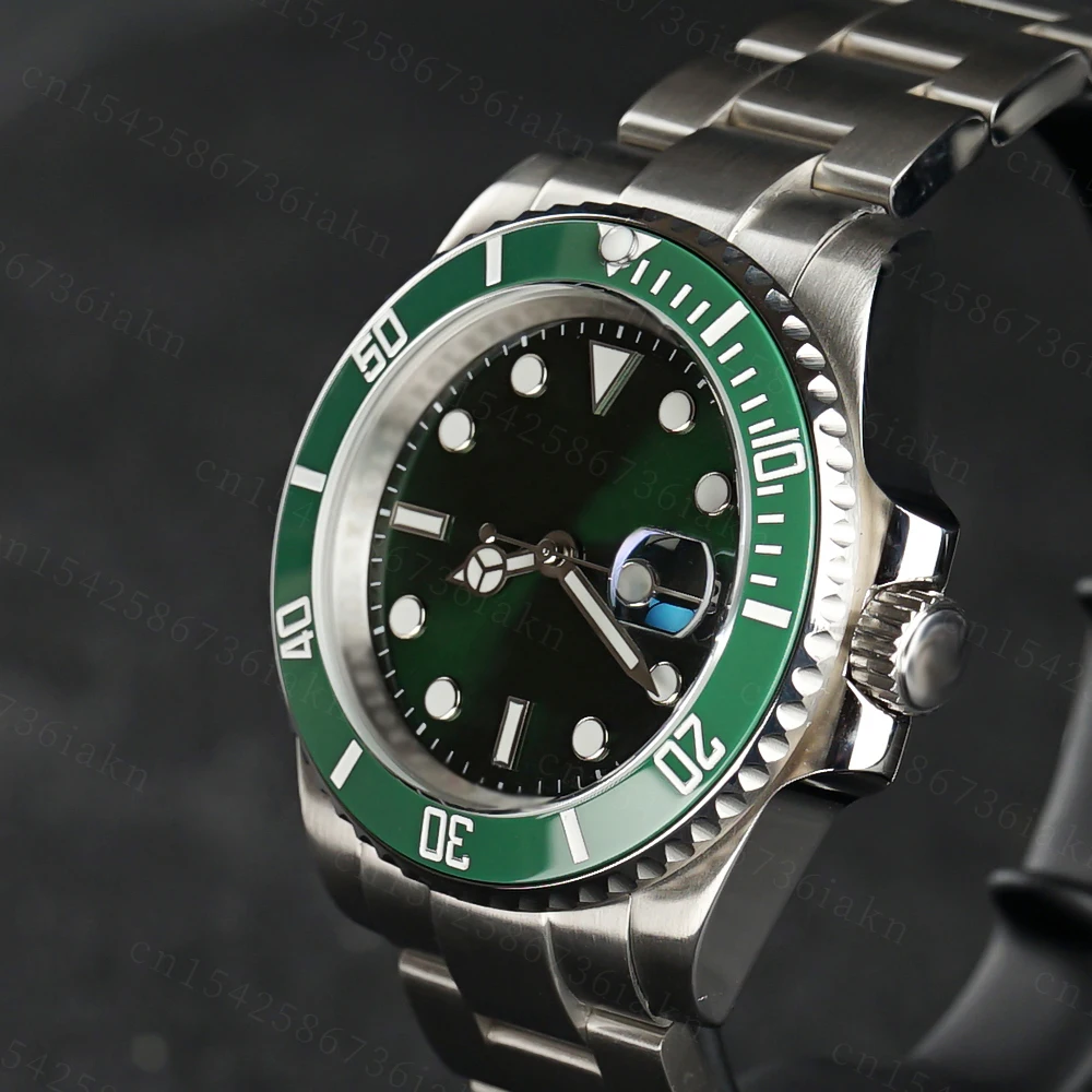 2022 Fashion New 40mm Men's Leisure Sports Sapphire Mirror Stainless Steel Material Waterproof Automatic Mechanical Watch