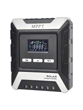  MPPT Solar Charge Controller 80A 60A 50A 40A Solar Panel PV Regulator for 12V/24V/48V Lithium/Lead-Acid/Iron Phosphate Battery 