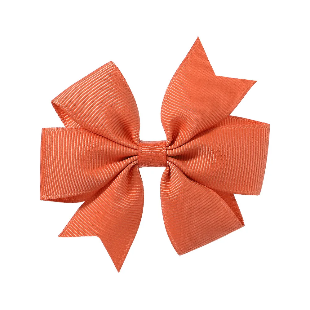 Vibrant Grosgrain Ribbon Hair Bows Clips