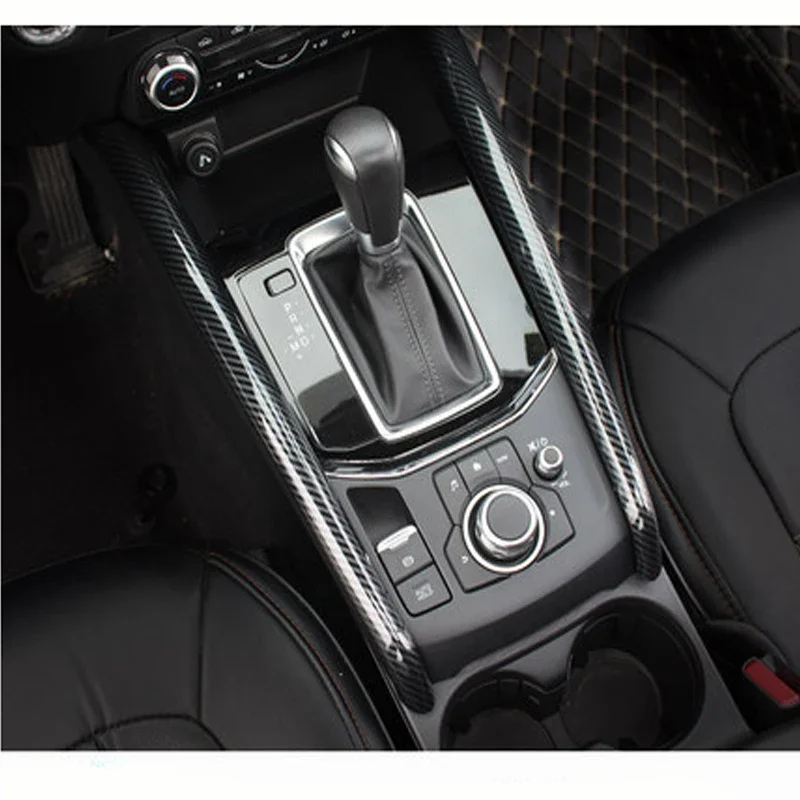Innenraum-Zubehör Für Mazda CX-5 KF - Cup Holder Abdeckung In Carbon-Optik