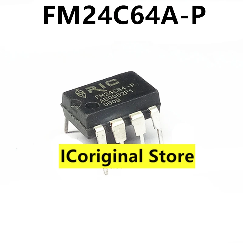 Componentes electrónicos, FM24C64A P FM24C64 P, DIP 8, suministro de memoria ferroeléctrica FM24C64, original 24C64| | -