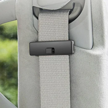 2Pcs Adjustable Car Safety Seat Belts Holder Stopper Buckle Clamp Car Seat Belt Fixing Clips Car Seat Belt Ornaments Accessories 1