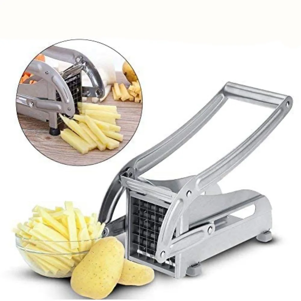 4pcs blades Manual potato slicer Restaurant Heavy Duty French Fry Cutter, Potato  Cutter ,Potato Slicer,potato wedge machine - AliExpress