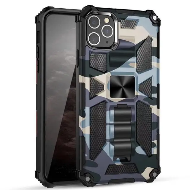 Air Hybrid Armor Military Grade Camouflage Case with Built-in Kickstand