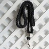 Braided Cotton Horse Leading Rope with Buckles Equestrian Rein Competition Halters Thick Horse Leading Rope Enduring 3