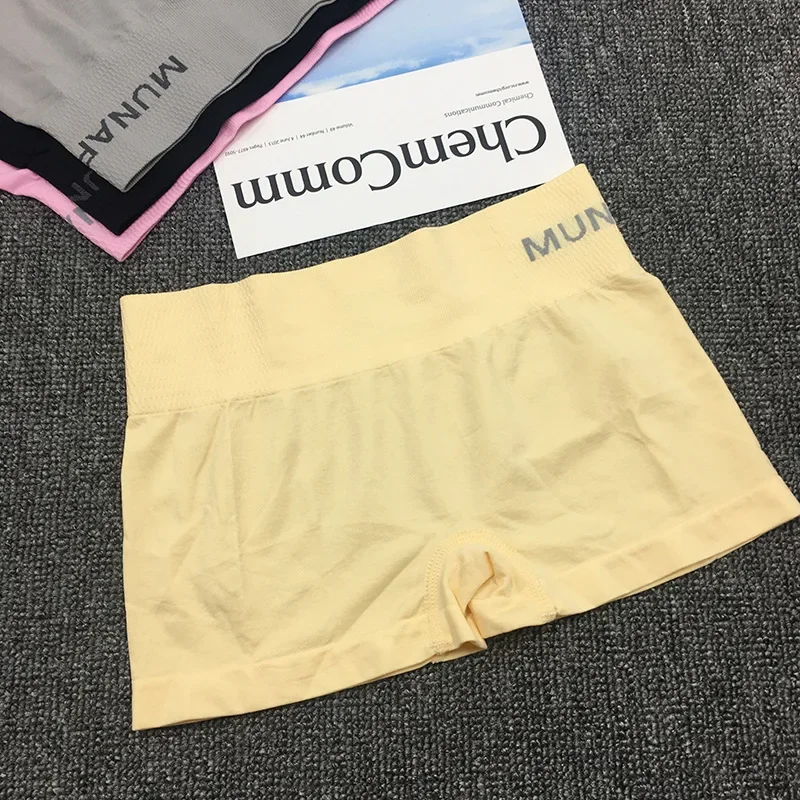 High Elastic Seamless Women Safety Short Pants Thin Tights for Women Safety Pants Under Shorts Legging Shorts Style Boxer