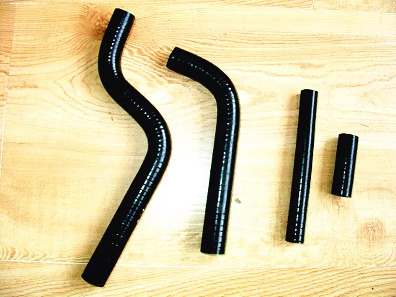 

Black Silicone Radiator Hose For 1996-2001 YAMAHA YZ125 1996 1997 1998 1999 2000 2001