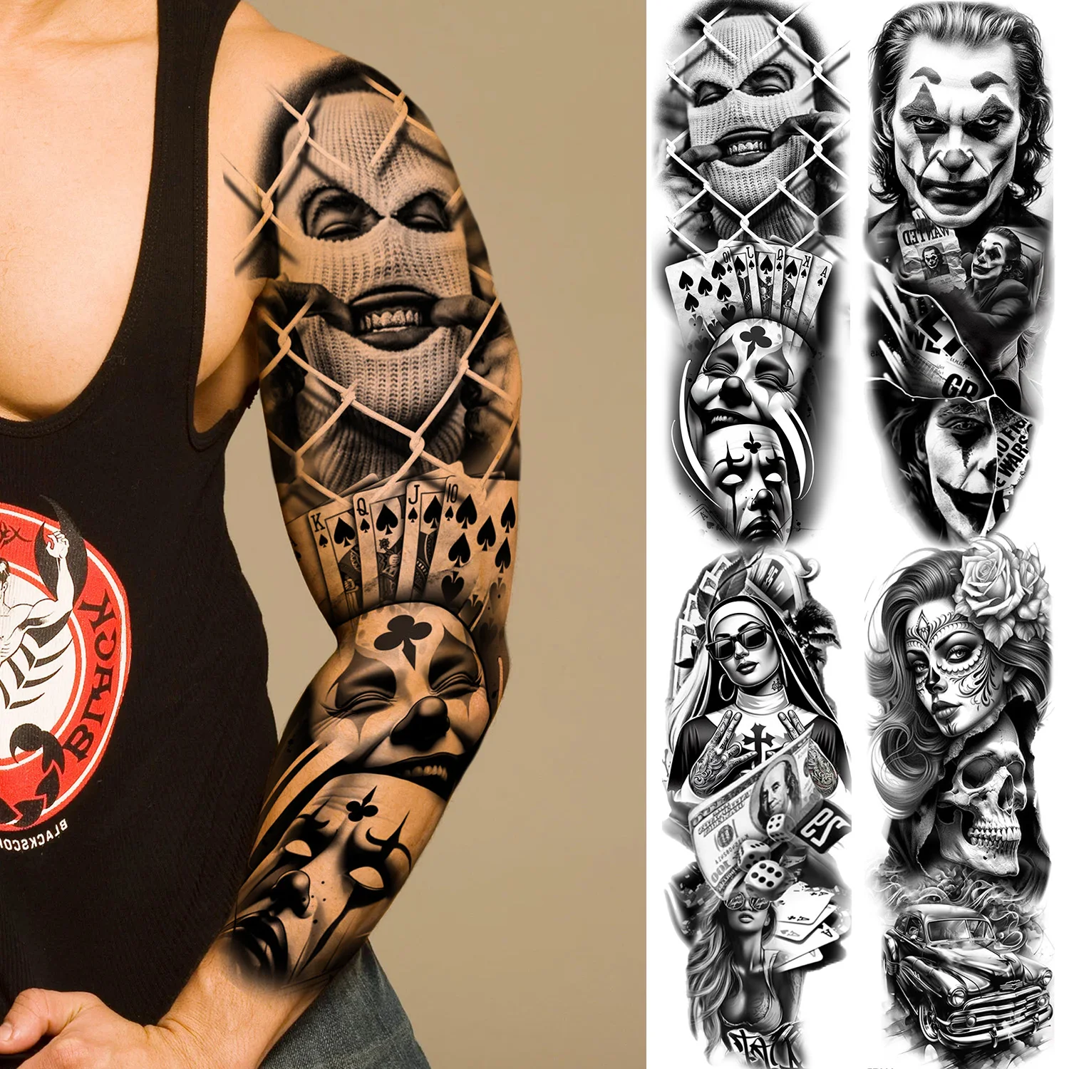 Tatuagem Malandra: A Arte que Transforma Minha Identidade Sem Dor,  Permanência ou Custo Alto, image size:1500x1500