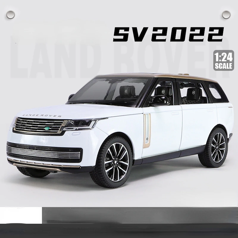 1:24 Land Rover Range Rover SV Alloy Model Car Toy with Sound and Light Features
