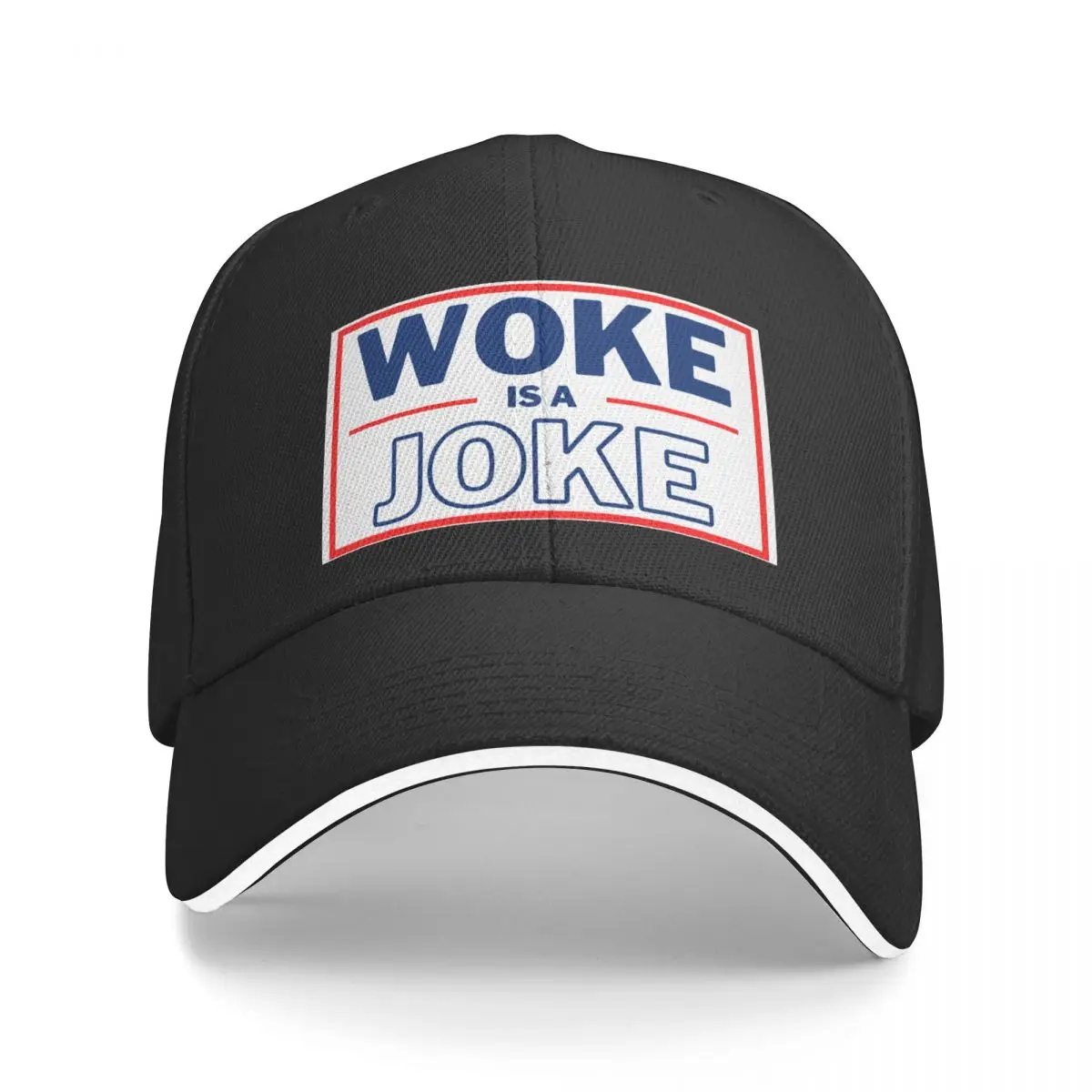 

WOKE is a JOKE Baseball Cap beach hat Hat Luxury Brand Fishing cap Men's Luxury Women's