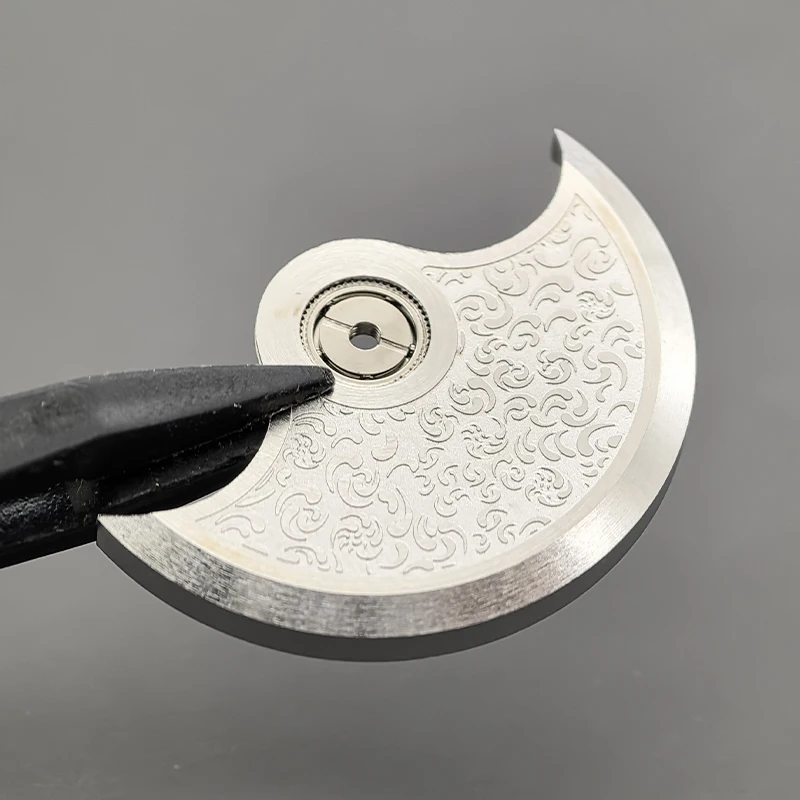 Mod NH35 NH36 Uhrwerk, automatischer Hammerrotor, passend für NH34 NH70 NH38 4R35 6R 7S Uhrwerk, SKX007 Uhr, automatisches Rotor-Nachrüstteil – Detail 9