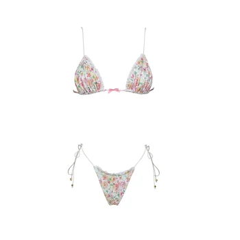 Micro Bikinis 2024 Sexy Women Swimsuits Female Swimwear Push Up Bikini