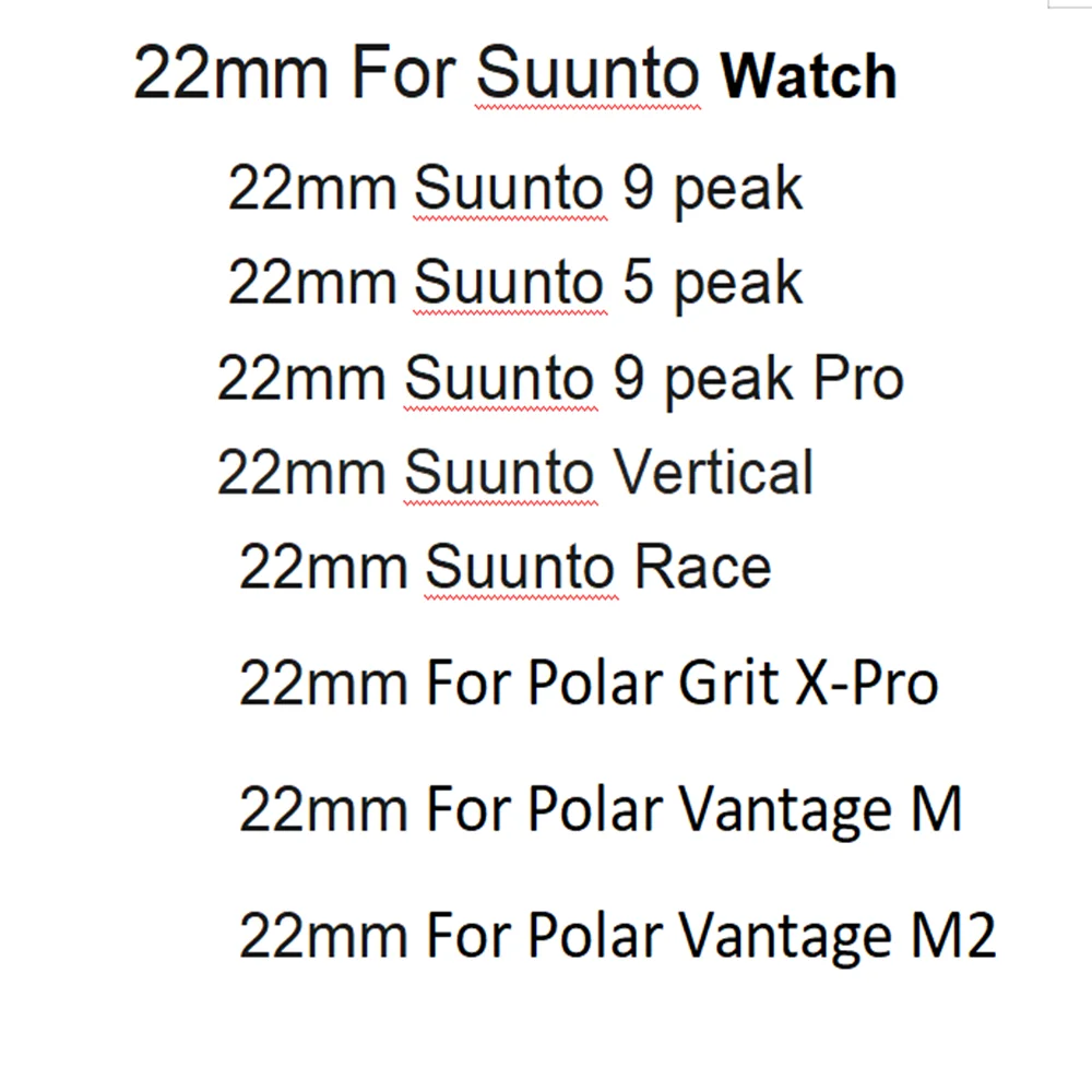 Silicone Strap for Suunto Vertical Watch – Premium Replacement Band Accessories