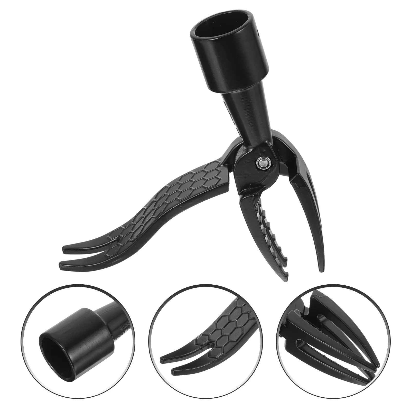 1 PC Standing Weeding Tool 12009A Cast Iron Extractor Rake Tiller Portable Garden Fork Lawn Care Equipment