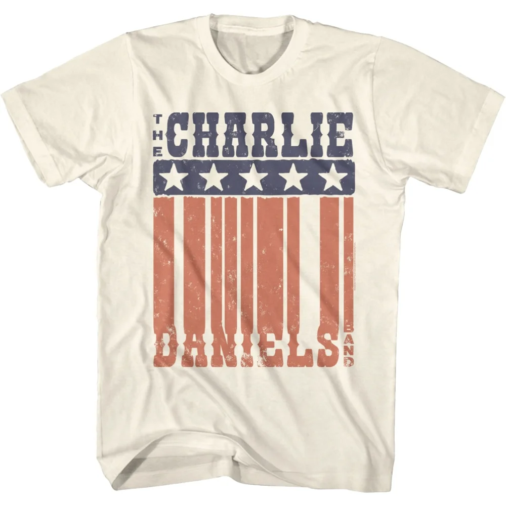 T-Shirt Vintage Stars And Stripes Charlie Daniels Band