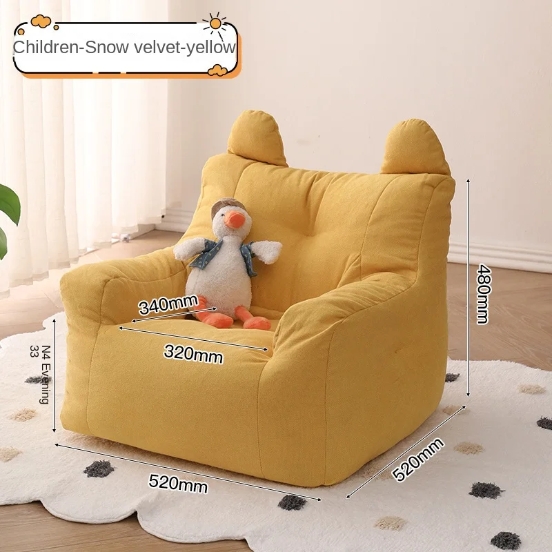 Eco-friendly Nordic Simple Living Room Soft Comfortable Backrest Person Single S