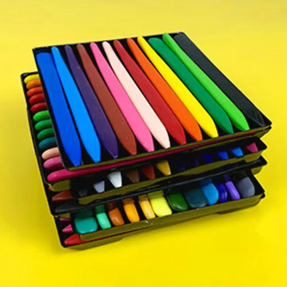 Preschool Crayon Safe Crayons Rich Color Waterproof Preschool Supplies for  Kids Ultra-light Mini Sticks Ideal for School - AliExpress