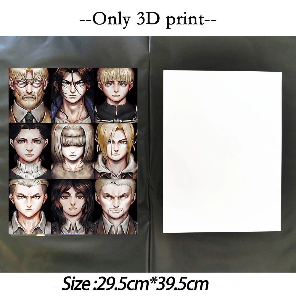 3D Transition [9 Titans] Lenticular Print